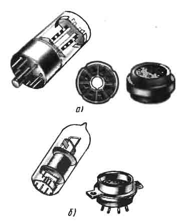 Цоколевка радиоламп.