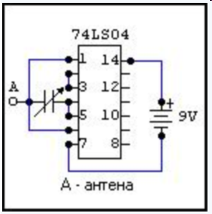 Jammer-on-micro-74LS04